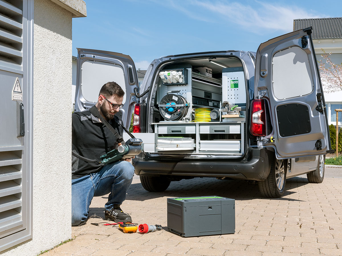 Fahrzeugregal BOTT für Transporter